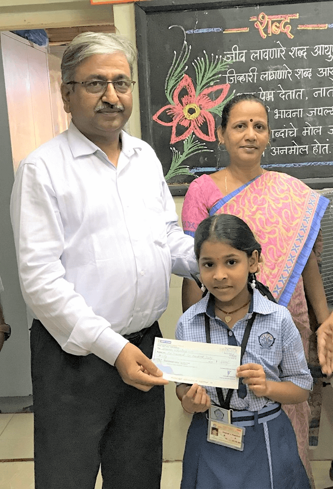 School Education fees sponsored by Pravin Periwal